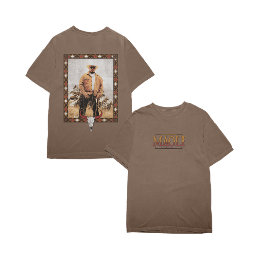 Western Frame Brown Tee