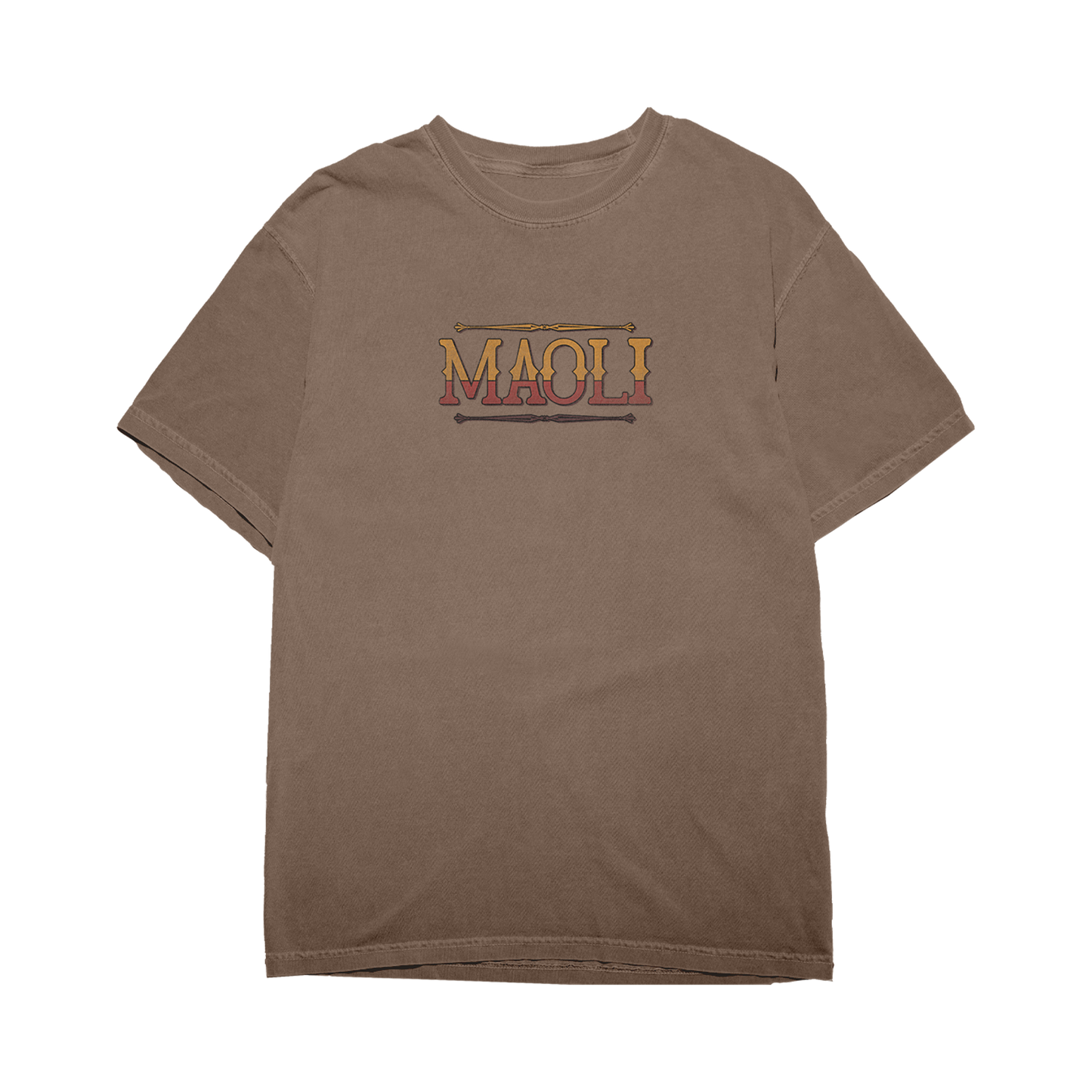 Western Frame Brown Tee