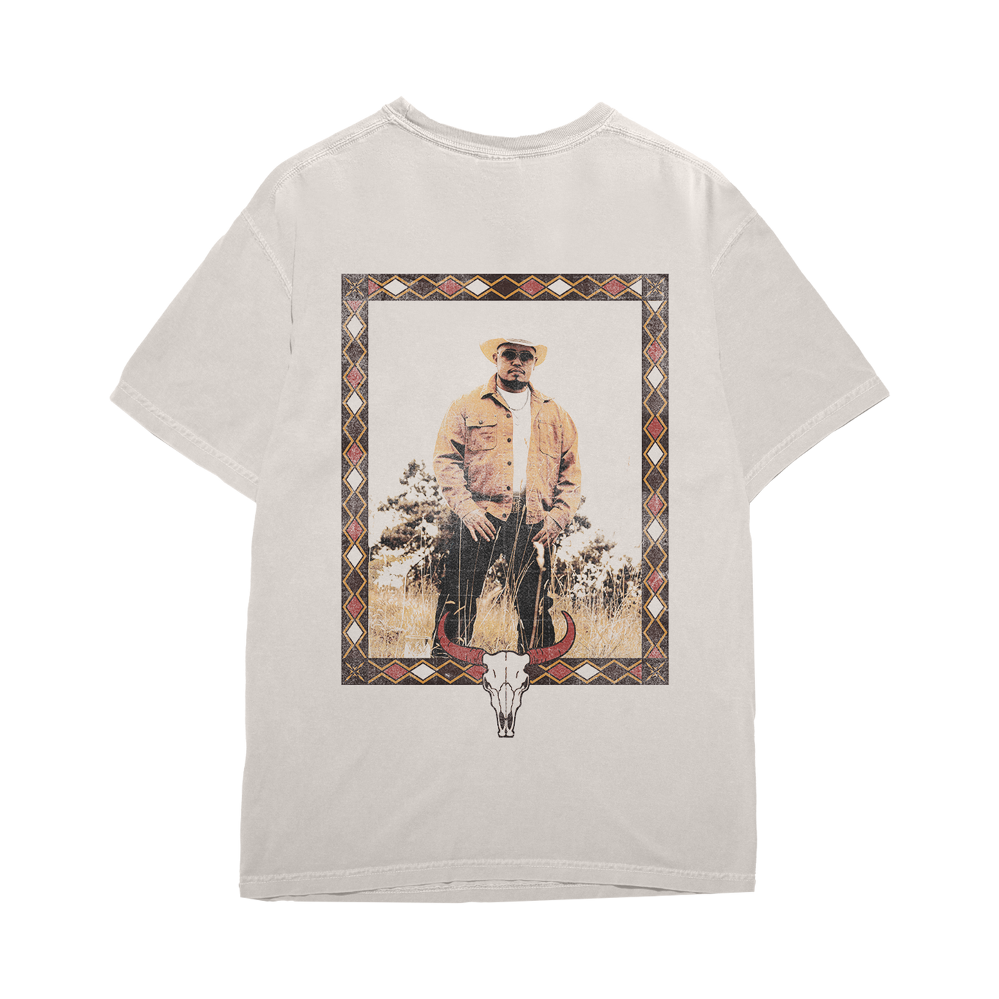 Western Frame Ivory Tee