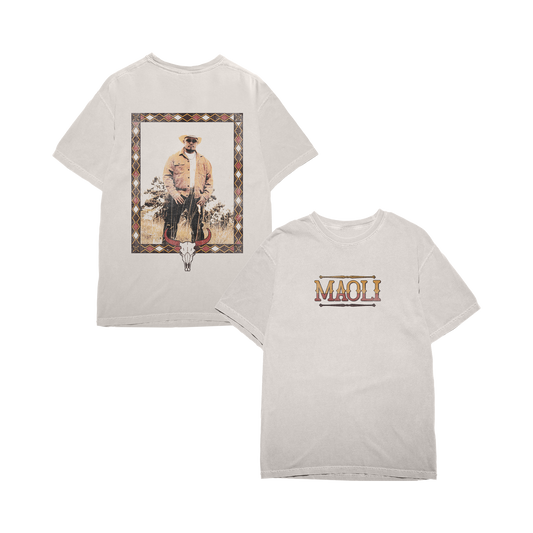 Western Frame Ivory Tee