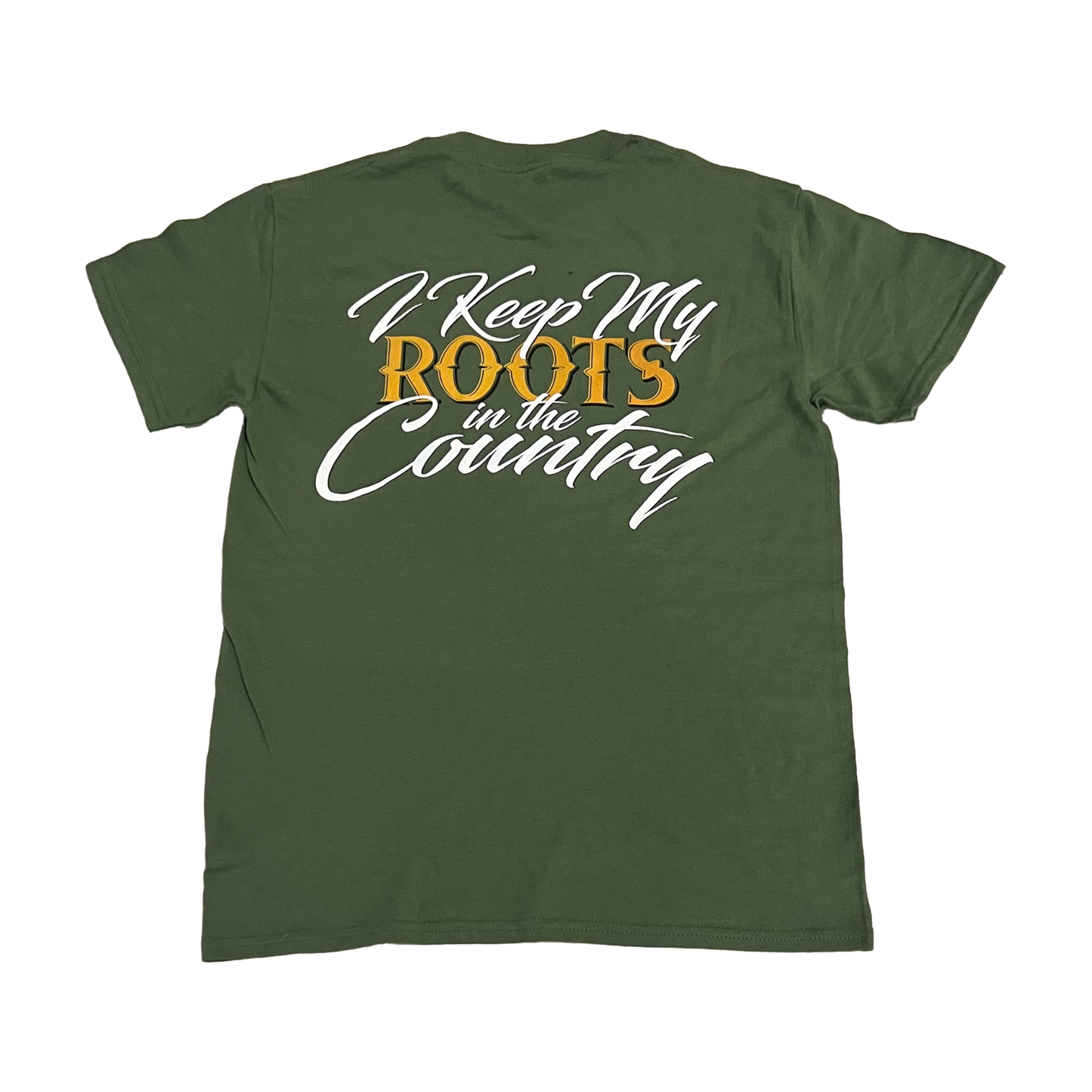 Roots In The Country Green Tee