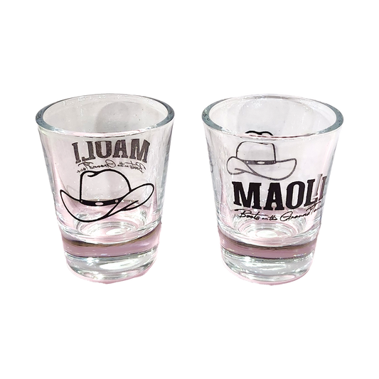 Maoli Music Shot Glass