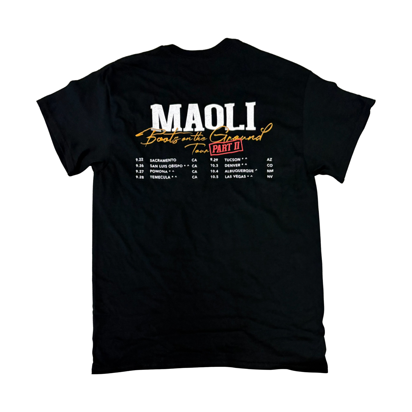 Boots On The Ground Tour Pt. II Photo Tee