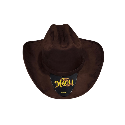 Maoli Music Cowboy Hat (Brown)