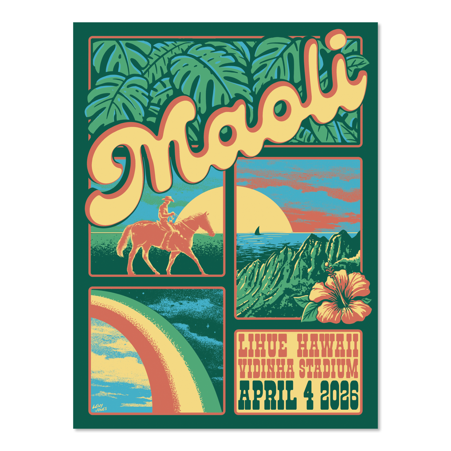 Lihue Event Poster - April 2026