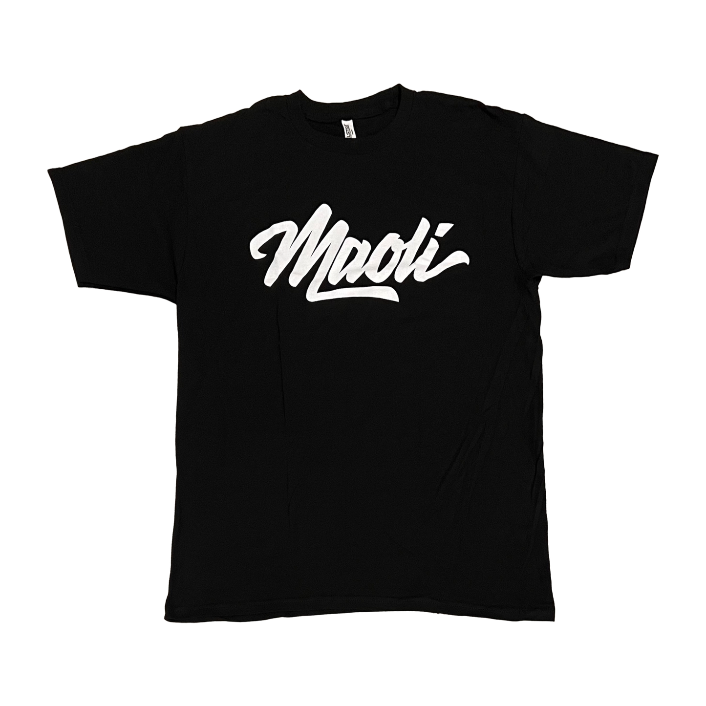 Maoli Logo Black Tee