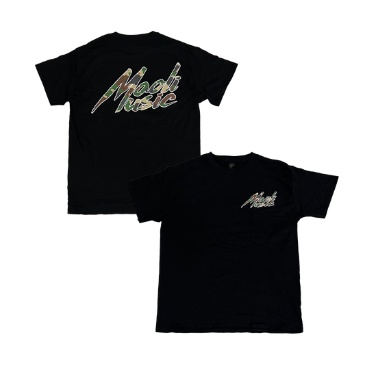 Maoli Music Tee (Camo Lettering)