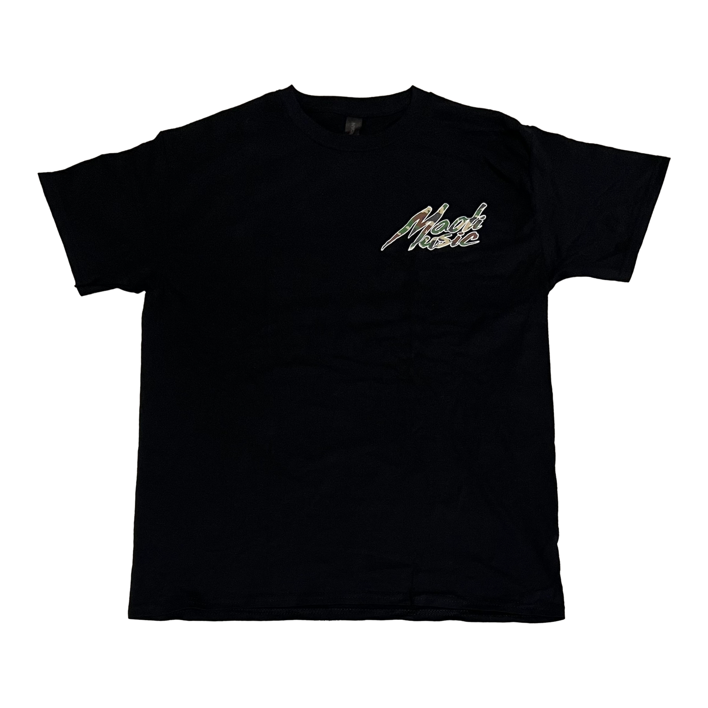 Maoli Music Tee (Camo Lettering)