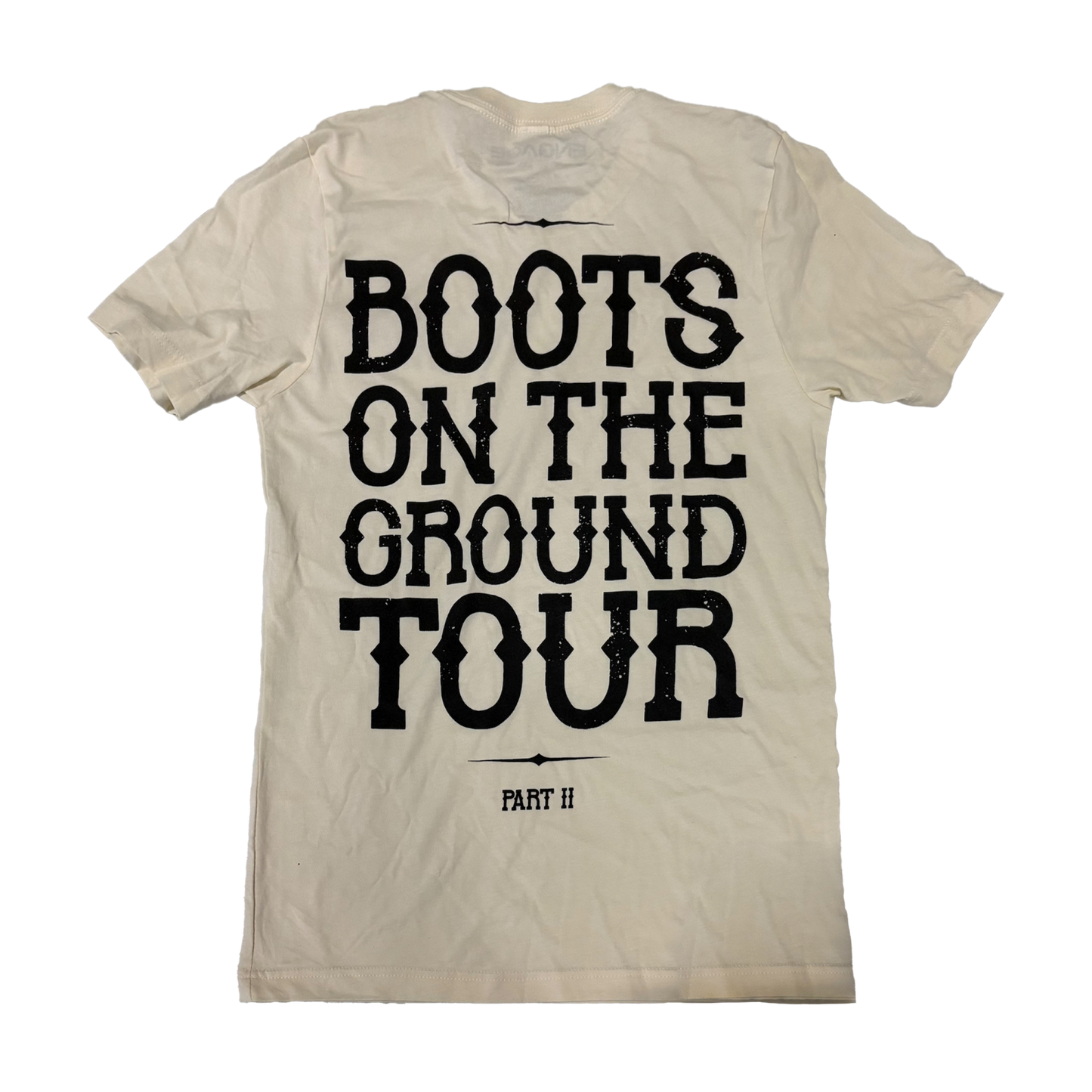 Boots on the Ground Pt II Cream Tee