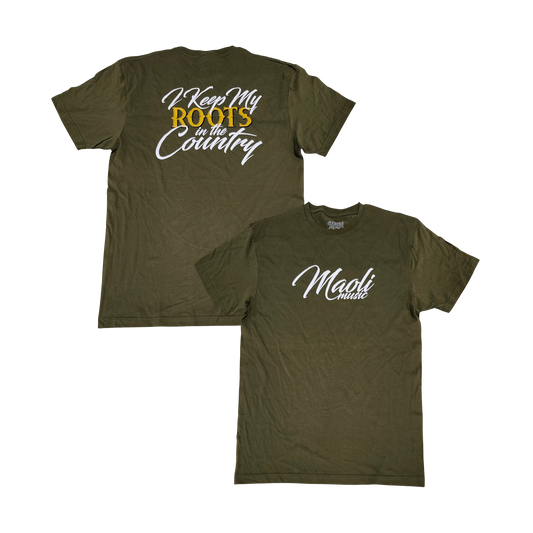 Maoli Music Green Tee