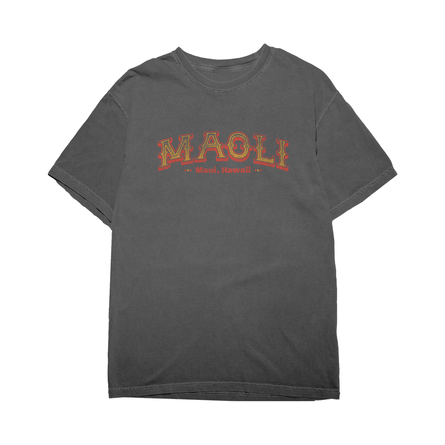 Tribal Text Pepper Tee